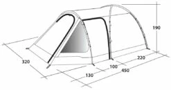 Outwell Cloud 5 Plus Blue -Outwell Verkaufs-Shop outwell cloud 5 plus blue 3