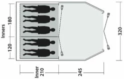 Outwell Dash 5 2022 Blue -Outwell Verkaufs-Shop outwell dash 5 blue 1