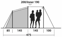 Outwell Dash 5 2021 Blue -Outwell Verkaufs-Shop outwell dash 5 blue 2 1