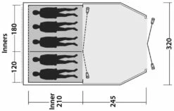 Outwell Dash 5 2021 Blue -Outwell Verkaufs-Shop outwell dash 5 blue 3 1