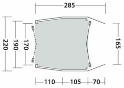 Outwell Dunecrest Package Deal Green -Outwell Verkaufs-Shop outwell dunecrest package deal green 3