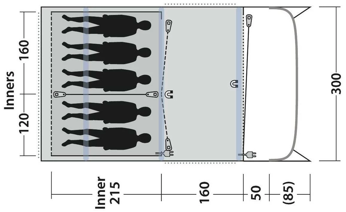 Outwell Elmdale 5PA Package Deal Green 12 Outwell Elmdale 5PA Package Deal Green – Bild 10