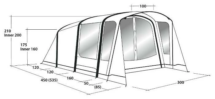 Outwell Elmdale 5PA Package Deal Green 13 Outwell Elmdale 5PA Package Deal Green – Bild 11