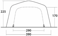 Outwell Forestville 6SA Package Deal Navy Night -Outwell Verkaufs-Shop outwell forestville 6sa package deal navy night 3