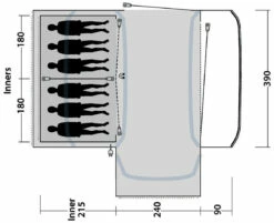 Outwell Hartsdale 6PA 2021 Green -Outwell Verkaufs-Shop outwell hartsdale 6pa green 1