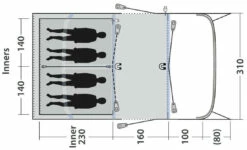 Outwell Hayward Lake 4ATC Navy Night 17 Outwell Hayward Lake 4ATC Navy Night -Outwell Verkaufs-Shop outwell hayward lake 4atc navy night 2 3