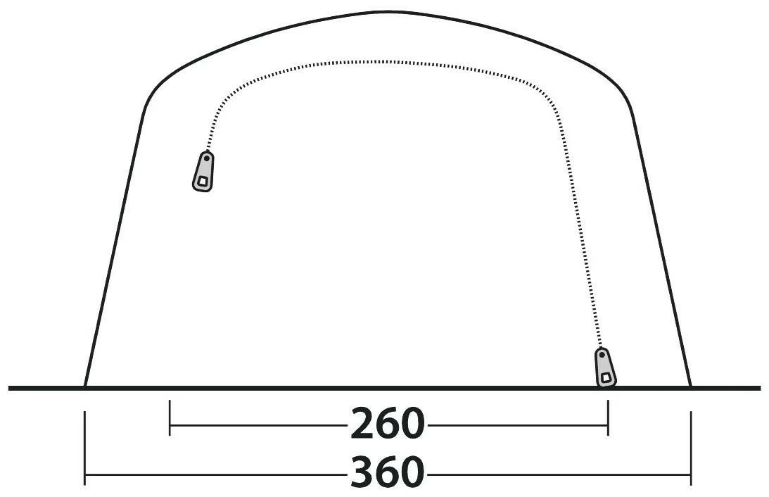 Outwell Jacksondale 5PA Demo Green 7 Outwell Jacksondale 5PA Demo Green – Bild 5
