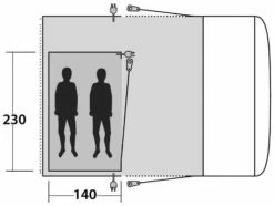 Outwell Jonesville 290SA / Wolfburg 380 Inner Charcoal -Outwell Verkaufs-Shop outwell jonesville 290sa wolfburg 380 inner charcoal 1
