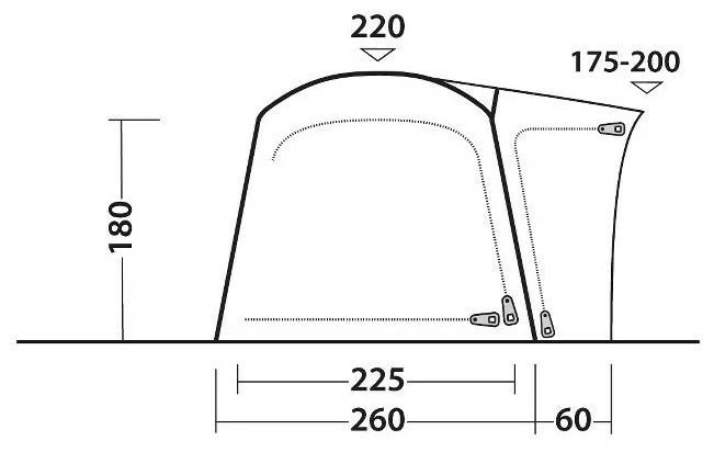 Outwell Milestone Lux Package Deal Black-Grey 7 Outwell Milestone Lux Package Deal Black-Grey – Bild 5