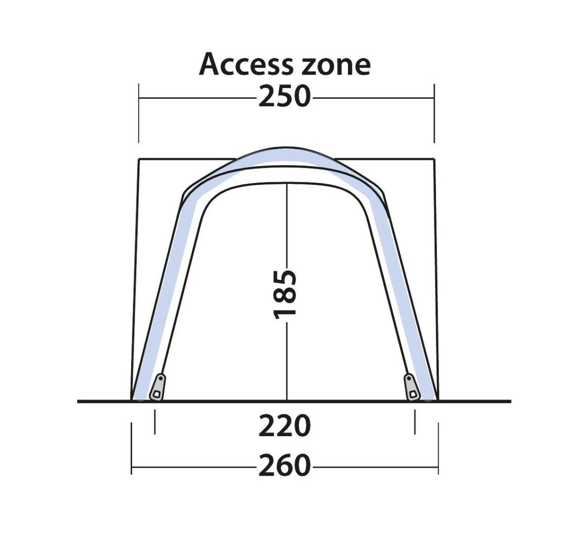 Outwell Milestone Shade Air 5 Outwell Milestone Shade Air – Bild 3