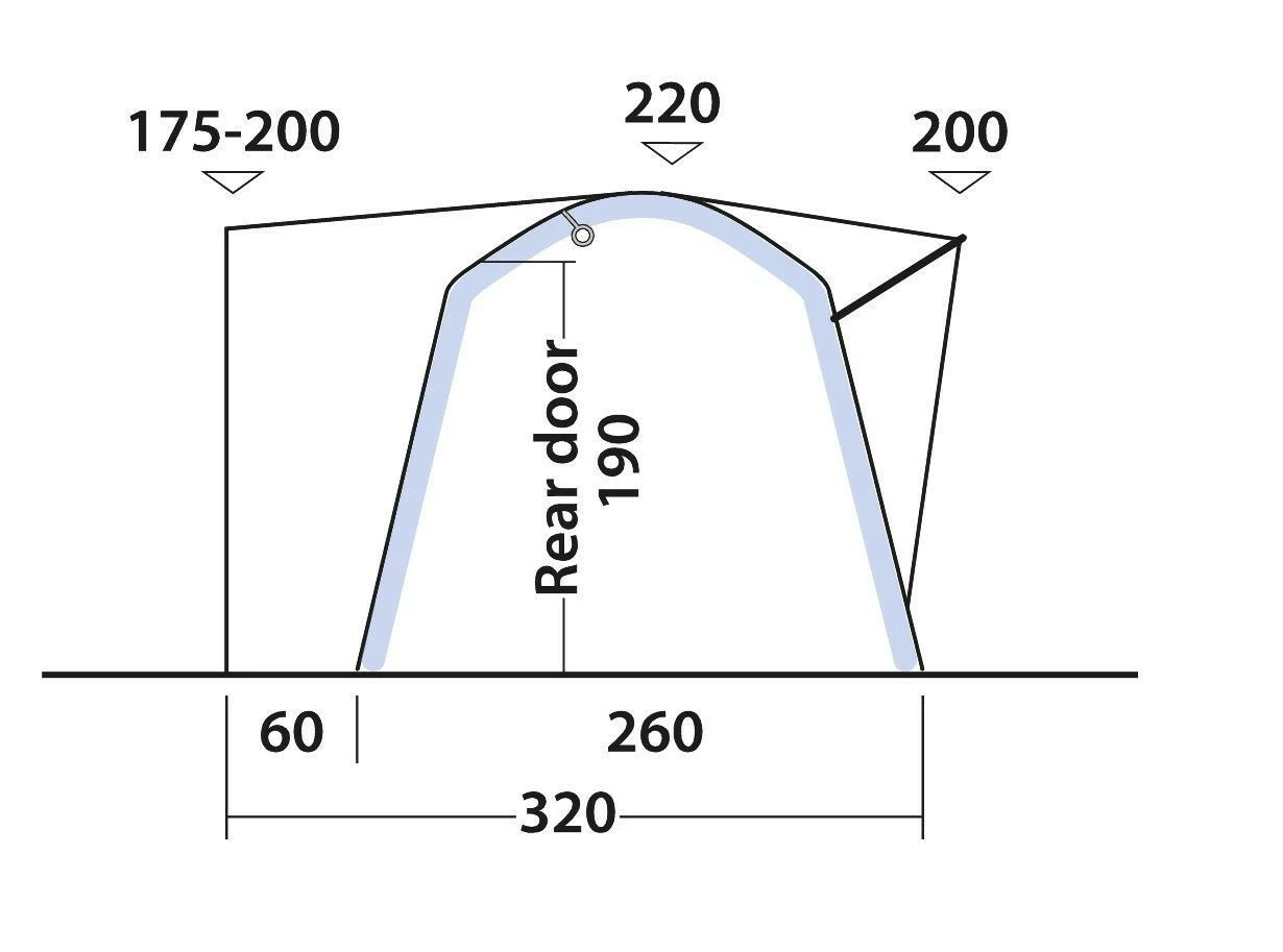 Outwell Milestone Shade Air 6 Outwell Milestone Shade Air – Bild 4