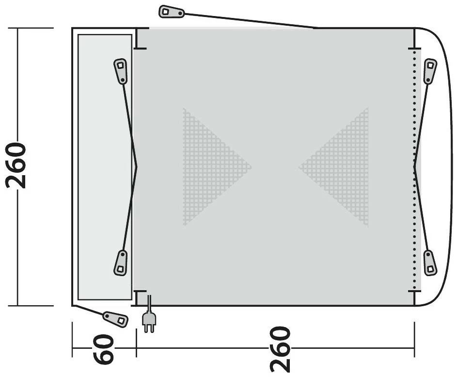 Outwell Milestone Shade Package Deal Black-Grey 5 Outwell Milestone Shade Package Deal Black-Grey – Bild 3