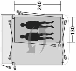Outwell Milestone / Starville Inner Charcoal -Outwell Verkaufs-Shop outwell milestone starville inner charcoal 4