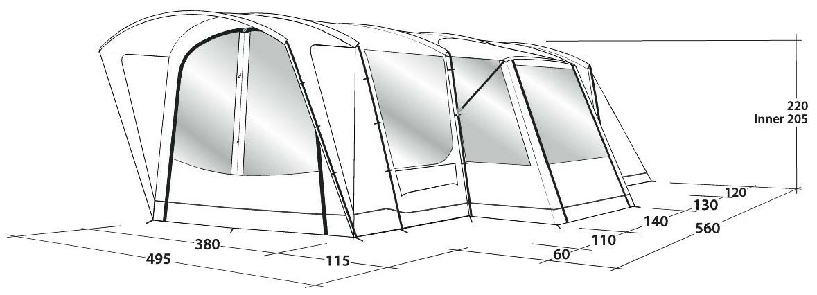 Outwell Montana 6PE Package Deal Navy Night 8 Outwell Montana 6PE Package Deal Navy Night – Bild 6