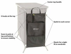 Outwell Neat'N'Tidy Organiser Charcoal