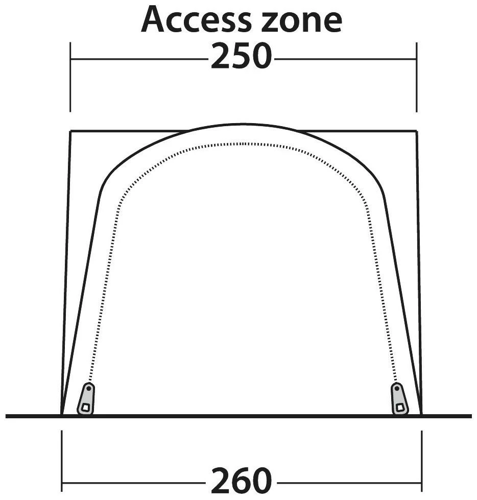 Outwell Newburg 160 Air Package Deal Black-Grey 5 Outwell Newburg 160 Air Package Deal Black-Grey – Bild 3