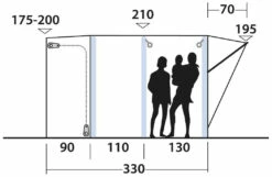 Outwell Newburg 240 Air Black-Grey 17 Outwell Newburg 240 Air Black-Grey -Outwell Verkaufs-Shop outwell newburg 240 air grey 2