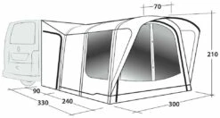 Outwell Newburg 240 Air Package Deal Black-Grey -Outwell Verkaufs-Shop outwell newburg 240 air package deal grey 4