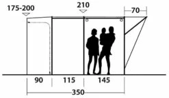 Outwell Newburg 260 2022 Grey -Outwell Verkaufs-Shop outwell newburg 260 4