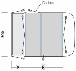 Outwell Newburg 260 Air Xtra Tall -Outwell Verkaufs-Shop outwell newburg 260 air xtra tall 5
