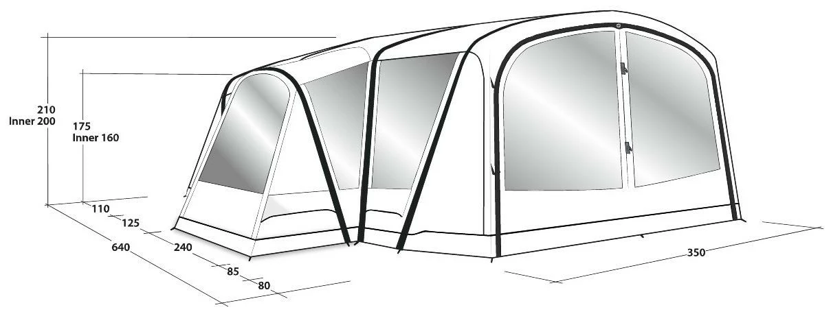 Outwell Oakdale 5PA Package Deal Green 8 Outwell Oakdale 5PA Package Deal Green – Bild 6