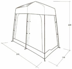 Outwell Seahaven Comfort Station Double Blue -Outwell Verkaufs-Shop outwell seahaven comfort station dubbel blue 4