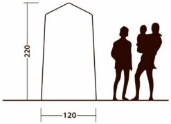 Outwell Seahaven Comfort Station Single Blue -Outwell Verkaufs-Shop outwell seahaven comfort station enkel blue 2