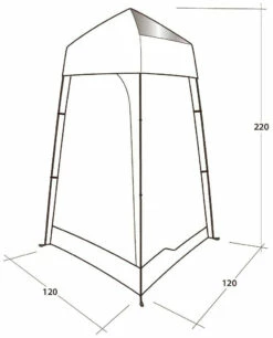 Outwell Seahaven Comfort Station Single Blue -Outwell Verkaufs-Shop outwell seahaven comfort station enkel blue 4