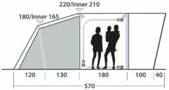 Outwell Springville 4SA -Outwell Verkaufs-Shop outwell springville 4sa navy night 2