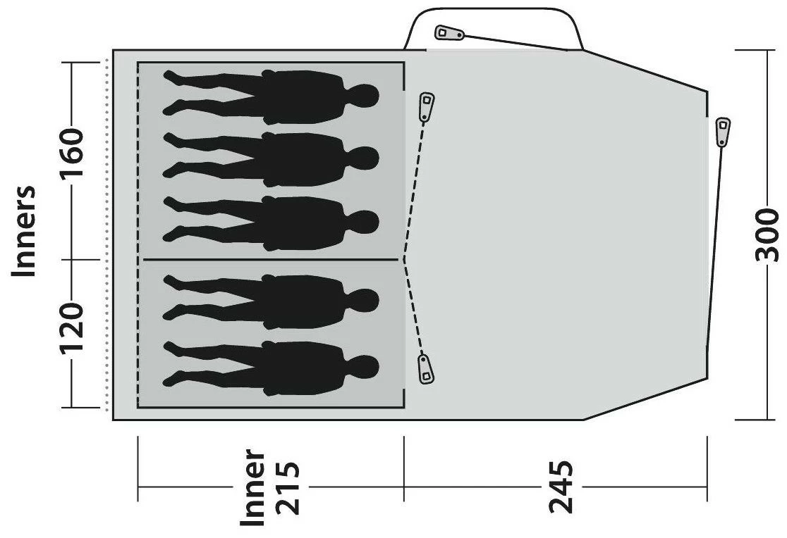 Outwell Springwood 5SG Blue 6 Outwell Springwood 5SG Blue – Bild 4