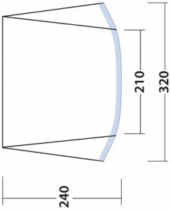 Outwell Touring Canopy Air Grey -Outwell Verkaufs-Shop outwell touring canopy air grey 1