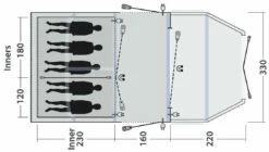 Outwell Wood Lake 5ATC Navy Night -Outwell Verkaufs-Shop outwell wood lake 5atc navy night 2 2