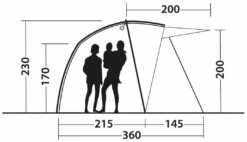 Outwell Woodcrest 2022 Green -Outwell Verkaufs-Shop outwell woodcrest green 2 1