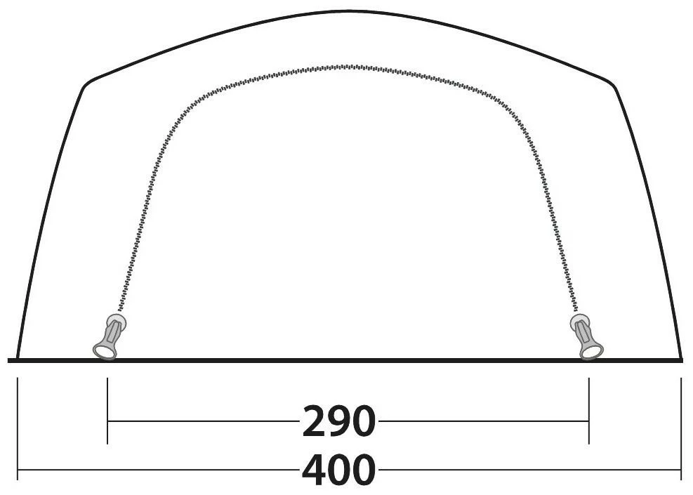 Outwell Yosemite Lake 6TC Dark Leaf 6 Outwell Yosemite Lake 6TC Dark Leaf – Bild 4