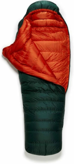 RAB Ascent 1100 Down Sleeping Bag Long -Outwell Verkaufs-Shop rab ascent 1100 down sleeping bag long pine left zip pine 2