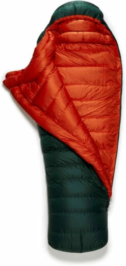 RAB Ascent 1100 Down Sleeping Bag -Outwell Verkaufs-Shop rab ascent 1100 down sleeping bag pine left zip pine 3