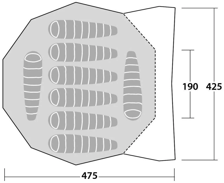 Robens Chinook Ursa Package Deal Khaki 7 Robens Chinook Ursa Package Deal Khaki – Bild 5