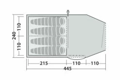 Robens Double Dreamer TC 4 Demo Sand & Green -Outwell Verkaufs-Shop robens double dreamer tc 4 demo sand green 1