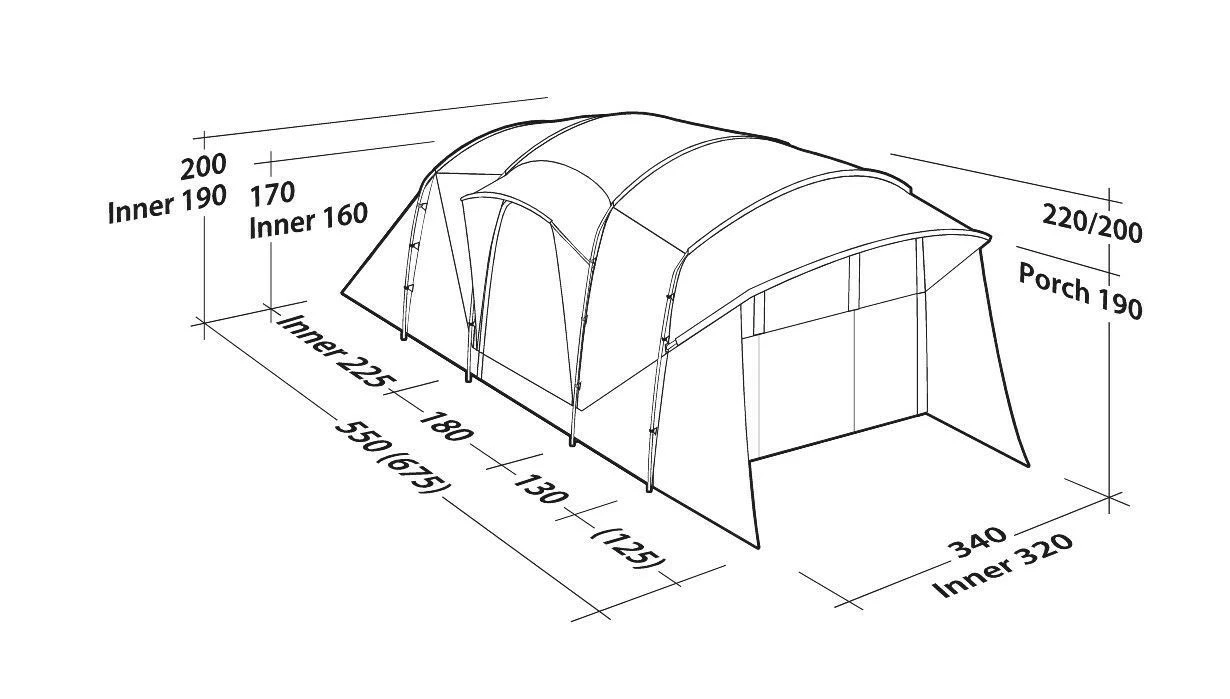Robens Eagle Rock 6+2XP 2022 Sand & Green 20 Robens Eagle Rock 6+2XP 2022 Sand & Green – Bild 18