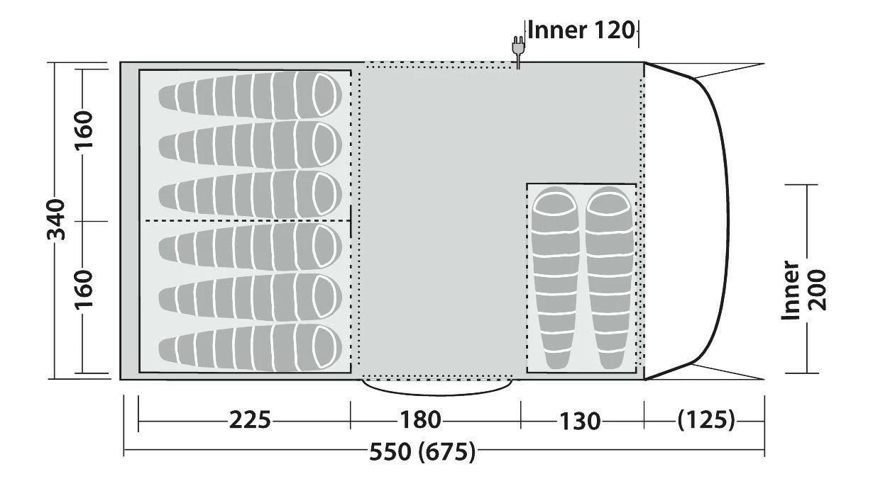 Robens Eagle Rock TC 6+2XP Sand & Green 16 Robens Eagle Rock TC 6+2XP Sand & Green – Bild 14