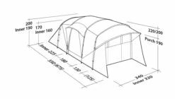 Robens Eagle Rock TC 6+2XP Sand & Green 31 Robens Eagle Rock TC 6+2XP Sand & Green -Outwell Verkaufs-Shop robens eagle rock tc 6 2xp sand green 13