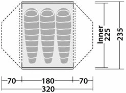 Robens Lodge 3 Green -Outwell Verkaufs-Shop robens lodge 3 green 4