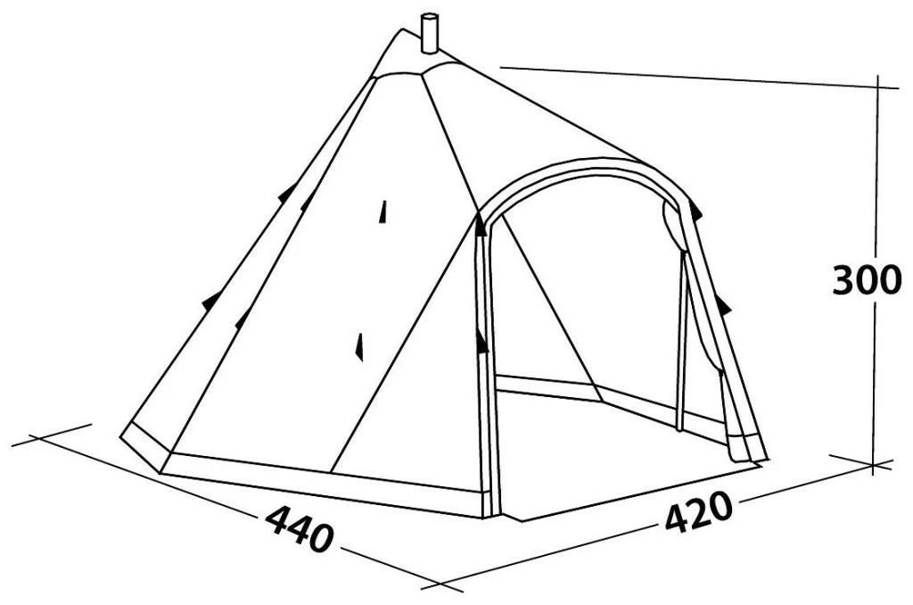 Robens Trapper Chief Khaki 6 Robens Trapper Chief Khaki – Bild 4