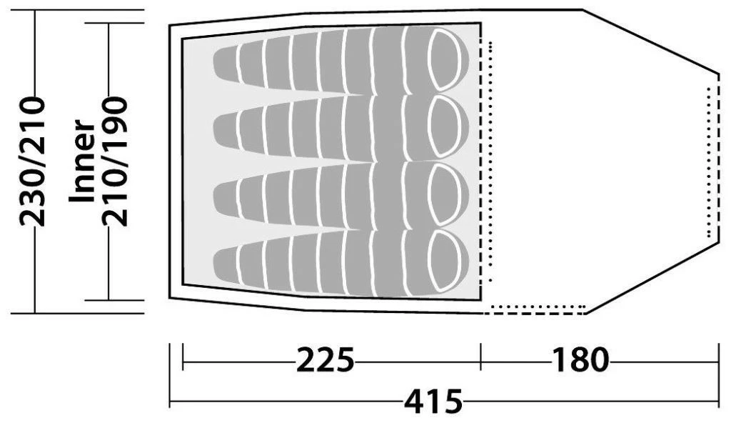 Robens Voyager Versa 4 Green 8 Robens Voyager Versa 4 Green – Bild 6