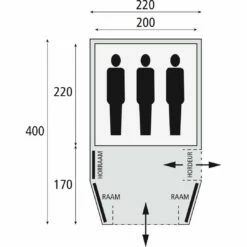 Safarica Blackhawk 220 TC 17 Safarica Blackhawk 220 TC -Outwell Verkaufs-Shop safarica blackhawk 220 tc anthracite beige 6