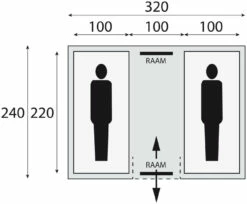 Safarica Chicco 2 -Outwell Verkaufs-Shop safarica chicco 2 antraciet grey antraciet grey 1