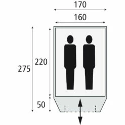Safarica Dakar 170 TC Anthracite-Beige 7 Safarica Dakar 170 TC Anthracite-Beige -Outwell Verkaufs-Shop safarica dakar 170 tc anthracite beige 1