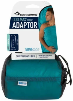 Sea To Summit Adaptor Coolmax Mummy Liner Aqua