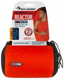 Sea To Summit Thermolite Reactor Extreme Mummy Liner Innenschlafsack Red
