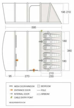 Vango Aether Air 600XL Moroccan Blue -Outwell Verkaufs-Shop vango aether air 600xl moroccan blue 2